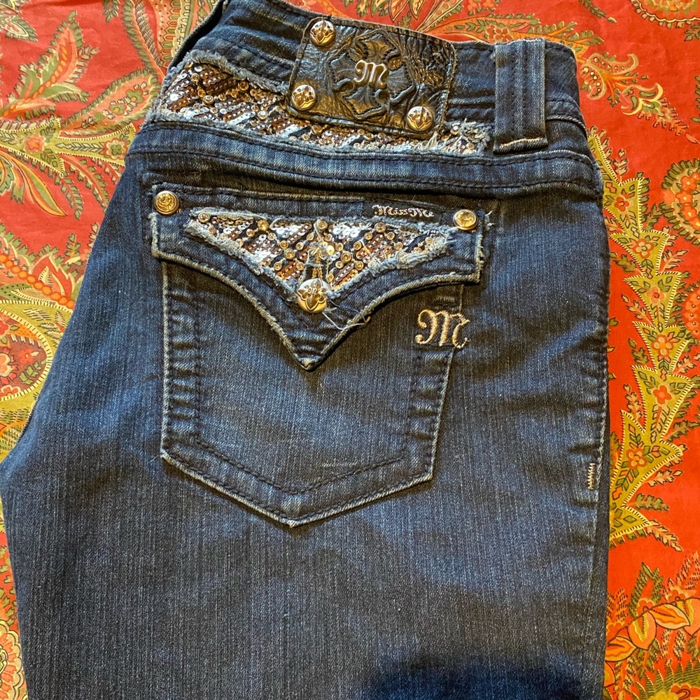 Extra long miss me jeans